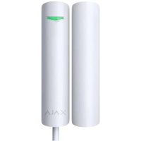 Wired opening, shock, and tilt detector AJAX DoorProtect G3 Fibra white