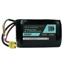 АКБ для коптерів/літаків BTRY 6s6p Molicel(INR21700-P45B)
