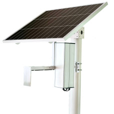 Сонячна панель для відеоспостереження з акумулятором GreenVision GV-002-80W-32Ah