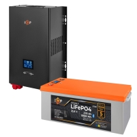 LogicPower 3500W Backup Power System + 5888Wh Lithium (LiFePO4) Battery