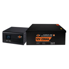 Комплект резервного питания LP (LogicPower) ИБП + литиевая (LiFePO4) батарея (UPS 1500VA + АКБ LiFePO4 2944W)