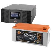 UPS LogicPower B1500 + Lithium (LiFePO4) Battery 2944 Watts (3406+31170 230 Ah)