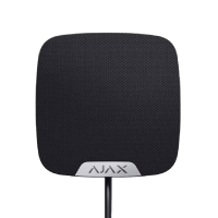 Wired Indoor Siren AJAX HomeSiren Fibra (black)