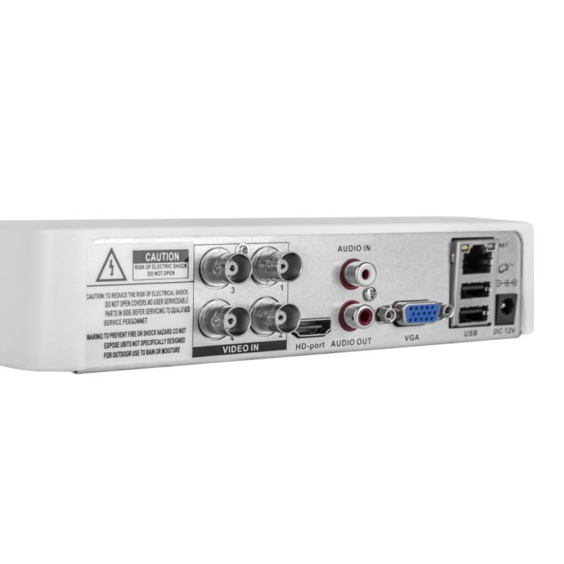 Гібридний відеореєстратор 4-канальний 5MP GHD GreenVision GV-A-S041/04