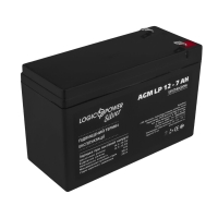 AGM Battery LP 12V - 7 Ah Silver