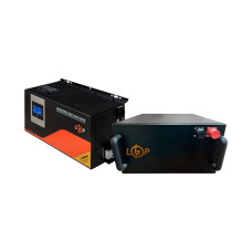 Комплект резервного питания LP(LogicPower) ИБП + литиевая (LiFePO4) батарея (UPS W12000 + АКБ LiFePO4 11776W)
