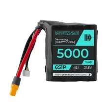 АКБ для коптеров/самолётовBTRY 6s1p Samsung(INR21700-50S)