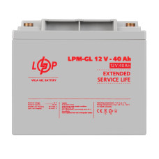 Розпродаж Акумулятор гелевий LPM-GL 12V - 40 Ah