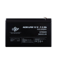 AGM Battery LPM 12V - 7.2 Ah