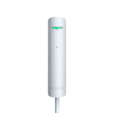 Дротовий датчик розбивання для приміщень AJAX GlassProtect Fibra (white)