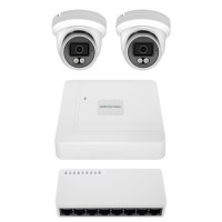 2-Camera Video Surveillance Kit GV-IP-K-W100/2 6MP