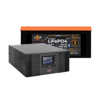 LogicPower UPS 1050W + Lithium (LiFePO4) Battery 1920 Wh Backup Power Kit