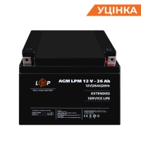 Sale (4134) AGM Battery LPM 12V - 26 Ah (07-2023)