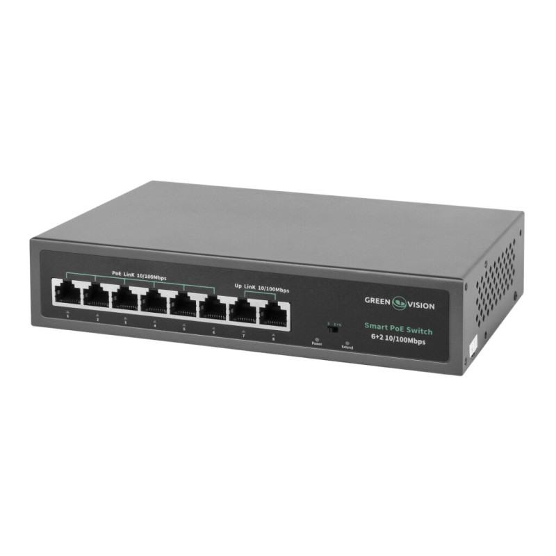 Network Switch GV-014-D-06+2P POE