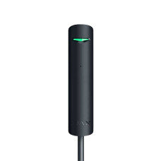 Дротовий датчик розбивання для приміщень AJAX GlassProtect Fibra (black)