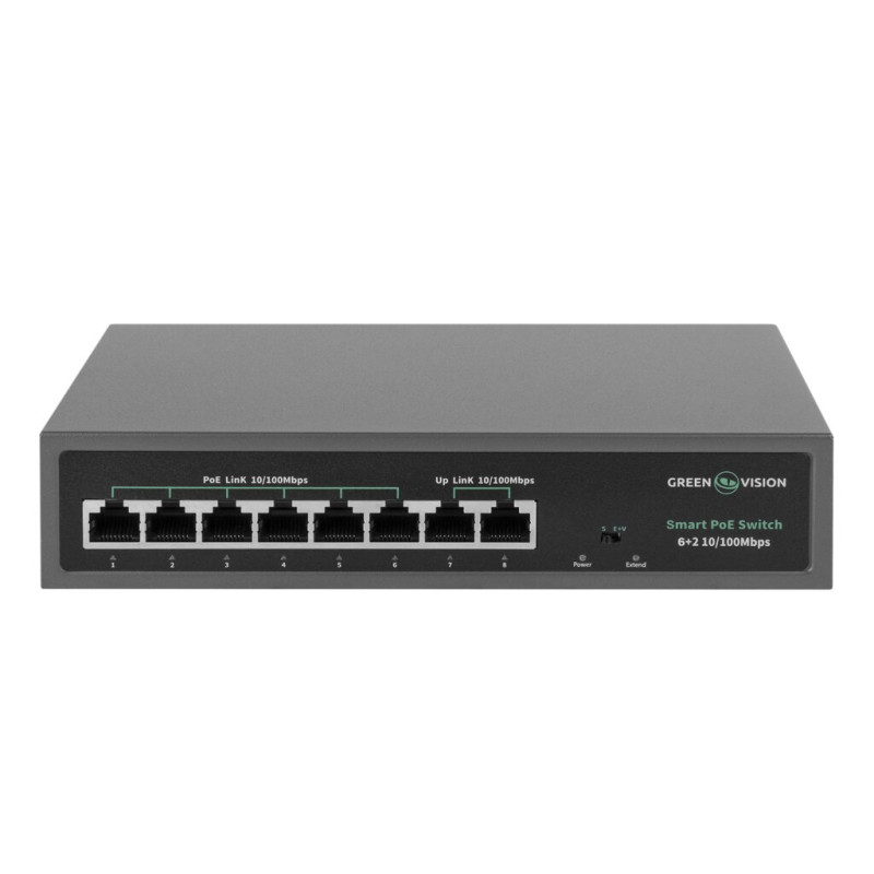 Network Switch GV-014-D-06+2P POE
