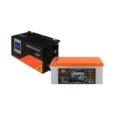 Комплект резервного питания LP(LogicPower) ИБП + литиевая (LiFePO4) батарея (UPS W3000 + АКБ LiFePO4 4096W)
