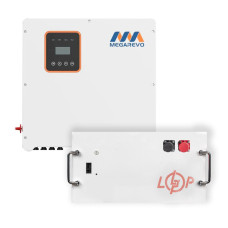 Комплект резервного живлення LogicPower ДБЖ 15000W + літієва (LiFePO4) батарея 48384 Wh