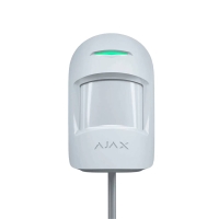 Wired Motion Detector for Indoors AJAX MotionProtect Plus Fibra (white)