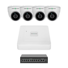 Комплект відеоспостереження на 4 камери GV-IP-K-W98/4 4MP