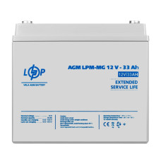 Акумулятор мультигелевий LPM-MG 12V - 33 Ah