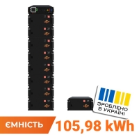High-Voltage Battery LP LiFePO4 Battery HVM 460.8V 230Ah (105984 Wh) BMS 125A Metal