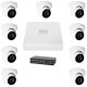 9-Camera Video Surveillance Kit GV-IP-K-W77/09 5MP