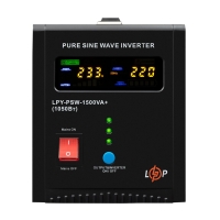 UPS LogicPower LPY-PSW-1500VA+ (1050W) 10A/15A Pure Sine Wave 24V
