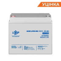 Sale (6558) AGM Multi-Gel Battery LPM-MG 12V - 33 Ah 09/2023