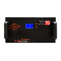 LP LiFePO4 Battery 51.2V - 230 Ah (11776Wh) (Smart BMS 200A/100A) with LCD Metal RM RS485/CAN