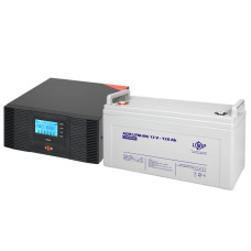 Комплект резервного живлення LP (LogicPower) ДБЖ + мультигелева батарея (UPS B1500 + АКБ MG 1440W)