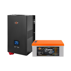 Комплект резервного живлення LP(LogicPower) ДБЖ + літієва (LiFePO4) батарея (UPS W3500 + АКБ LiFePO4 5888W)