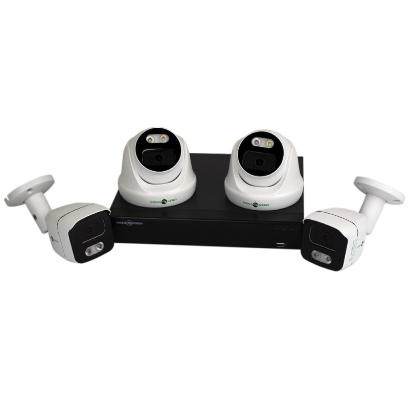 Outdoor 4-Camera Video Surveillance Kit GV-K-E36/04 5MP