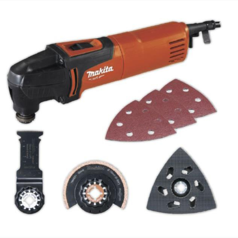 Многофункциональный инструмент реноватор Makita M9800KX2 220Вт 22000об/мин 1.2кг кейс