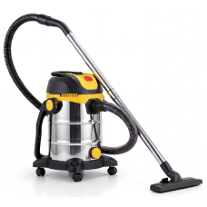Пилосос професійний 2E PowerClean 20S 1200Вт 17кПа контейнер 20л розетка 220В/2000Вт вологе/сухе прибирання функція повітродувки IPX4 5.6кг