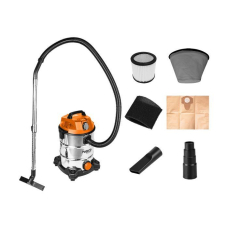 Пилосос професійний Neo Tools 1400Вт 18 кПа контейнер 30л HEPA колеса 5.92кг