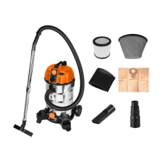 Пилосос професійний Neo Tools 1600Вт 18 кПа контейнер 35л HEPA колеса 7.5кг