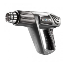 Фен будівельний GRAPHITE 2000Вт 80/600°С 350/550л/хв 0.9кг
