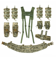 РПС система + 9 підсумків, MM14-Піксель Cordura Invista USA 500D