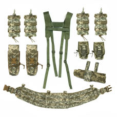 РПС система + 9 підсумків, MM14-Піксель Cordura Invista USA 500D