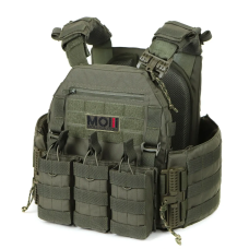 Плитоноска МІЦЬ 2.0 з функцією швидкого скидання Ranger Green (PLATE CARRIER) МОЛЛІ