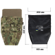Ballistic groin protector, Class 1 or 2, pixel MOLLI