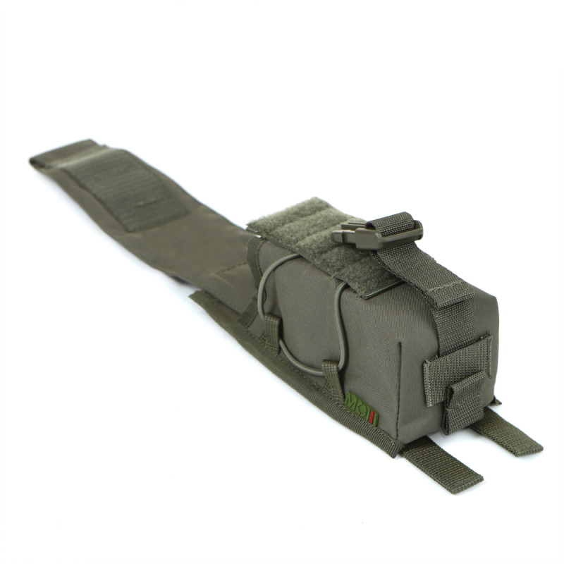 Универсальный закрытый подсумок под магазины AK и AR Ranger Green MOLLI