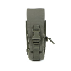 Универсальный закрытый подсумок под магазины AK и AR Ranger Green MOLLI