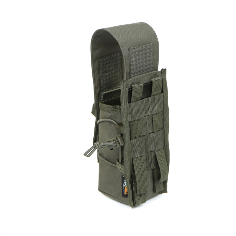 Универсальный закрытый подсумок под магазины AK и AR Ranger Green MOLLI