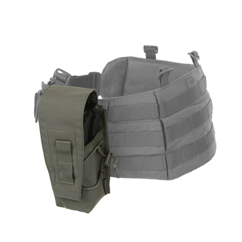 Универсальный закрытый подсумок под магазины AK и AR Ranger Green MOLLI