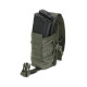 Универсальный закрытый подсумок под магазины AK и AR Ranger Green MOLLI