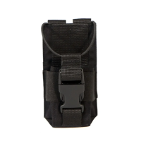 Two-Way Radio Pouch Black MOLLE