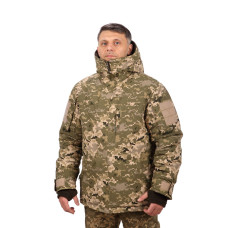 Тактична зимова куртка піксель МОЛЛІ