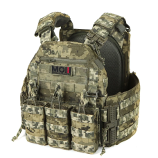 Плитоноска МІЦЬ 2.0 піксель з функцією швидкого скидання (PLATE CARRIER) МОЛЛІ